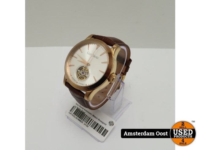 Guy David Automatic Watch Rosegold | In Nette Staat, Flex Ltd., Zo goed als nieuw, https://flex.com/contact-us, Nobelstraat 10, 5807 GA Oostrum LB, Limburg, Nederland