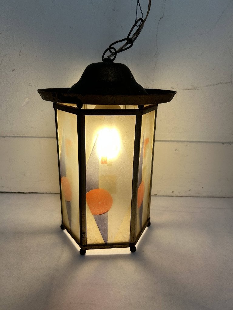 Art Deco Vintage Lamp, Ophalen of Verzenden