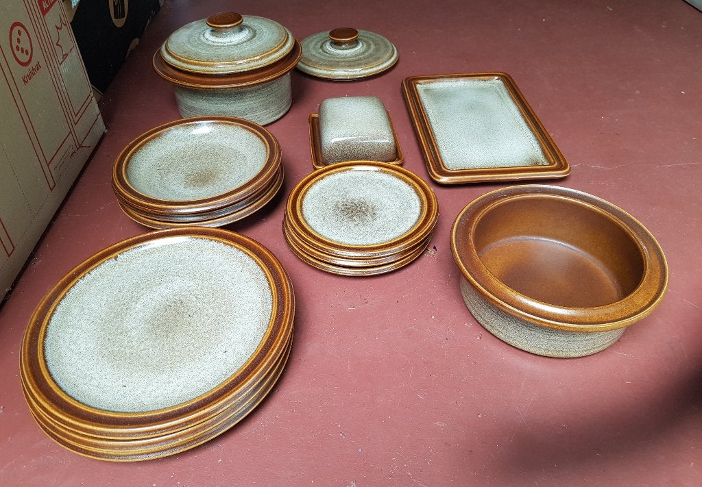 Servies Jaren 70, Ophalen, Overige merken, Vintage, Zo goed als nieuw