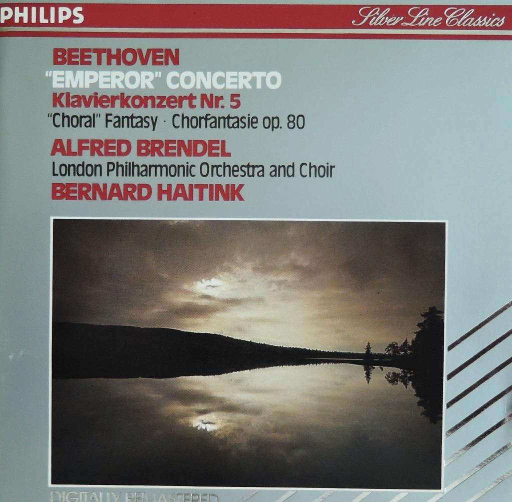 Beethoven / Piano 5 ea - Brendel / LPO / Haitink - PHILIPS, Ophalen of Verzenden, Classicisme, Zo goed als nieuw, Orkest of Ballet