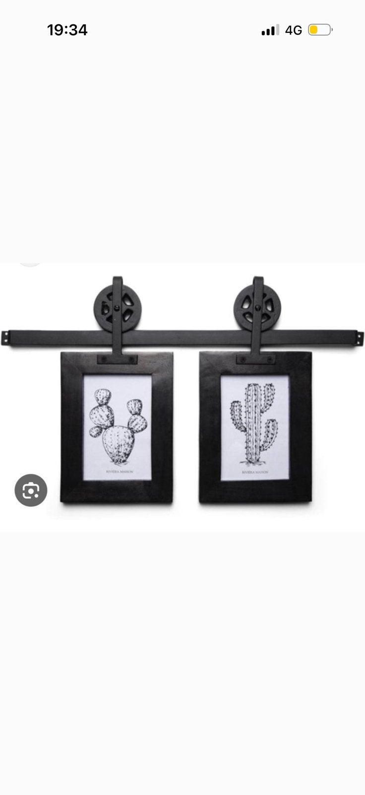 Rivièra Maison fotolijst op Rails, Huis en Inrichting, Woonaccessoires | Lijsten, Nieuw, Ophalen of Verzenden, Fotolijst, Hout