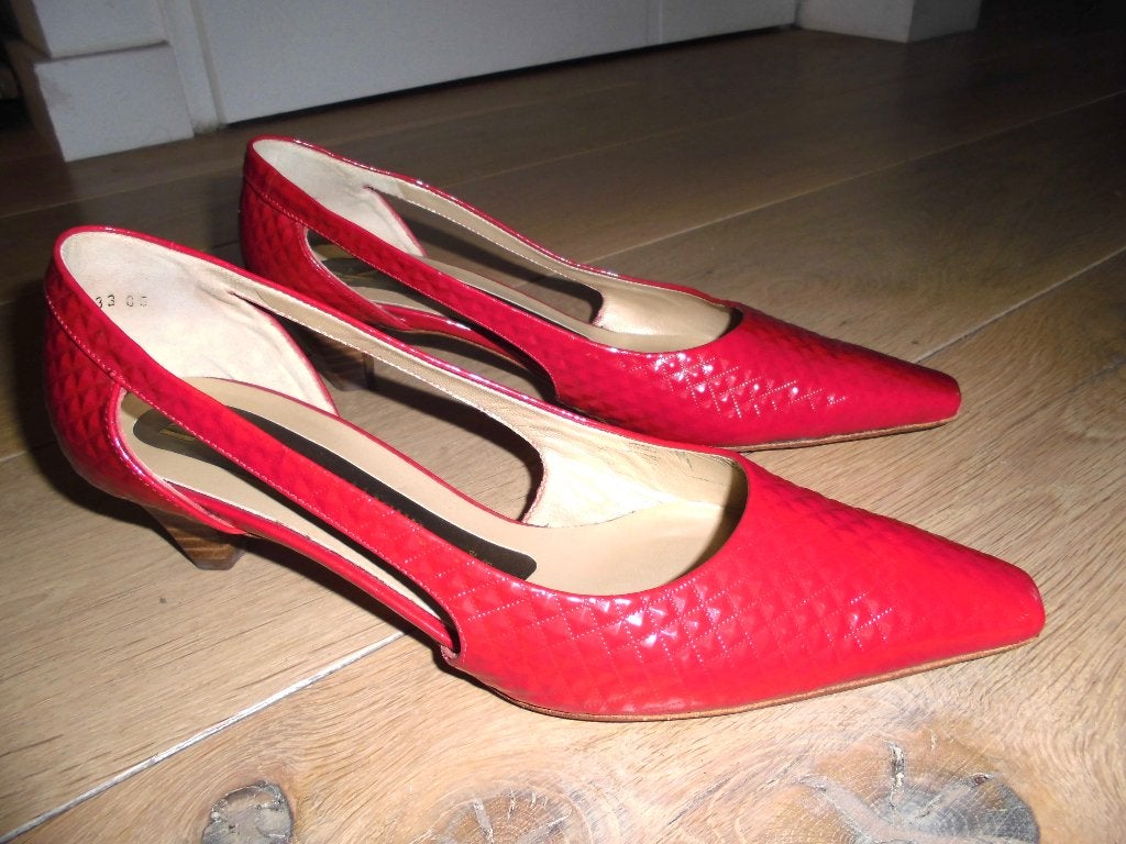 Peter Kaiser pumps rood maat 5 / 38, Peter Kaiser, Pumps, Ophalen of Verzenden, Zo goed als nieuw