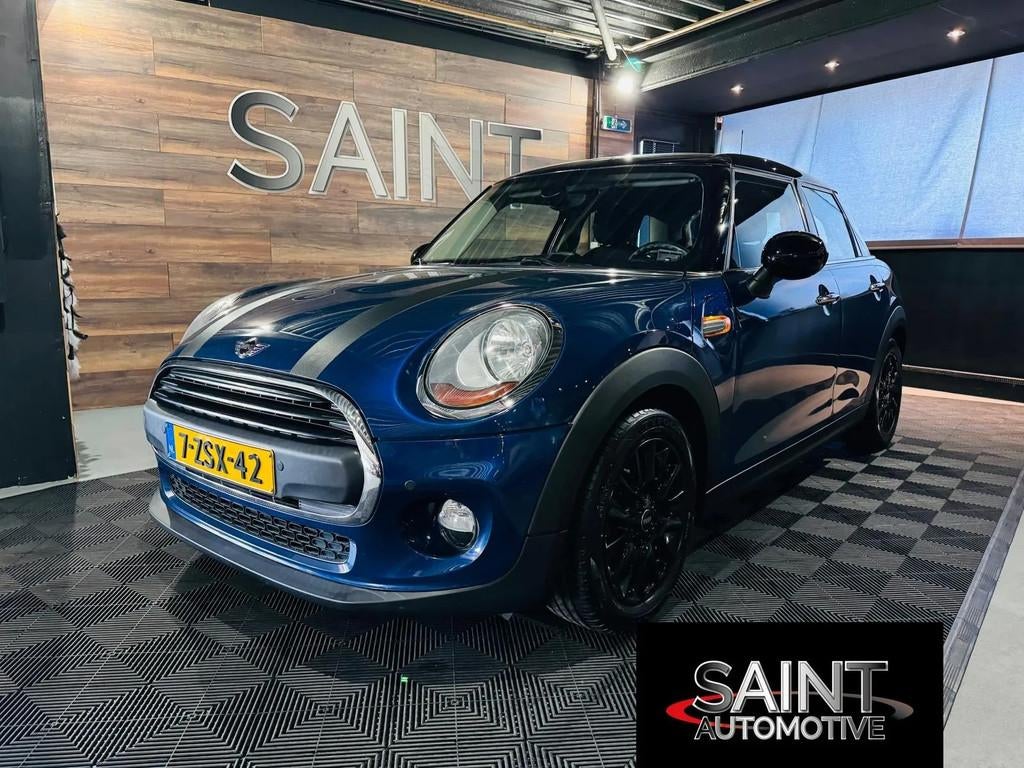 Mini Cooper 1.2 One Pepper, Auto's, Mini, 21 km/l, Stof, Gebruikt, Blauw