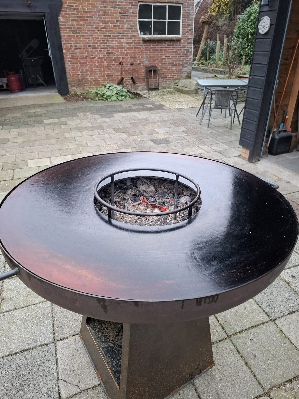 OB Plancha bbq grill, Ophalen, Met accessoires, Nieuw, Blijham