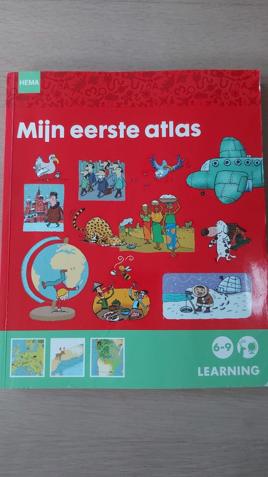 N: Mijn eerste atlas - Leerzame kinderatlas, Overige atlassen, 2000 tot heden, Ophalen of Verzenden, Zo goed als nieuw