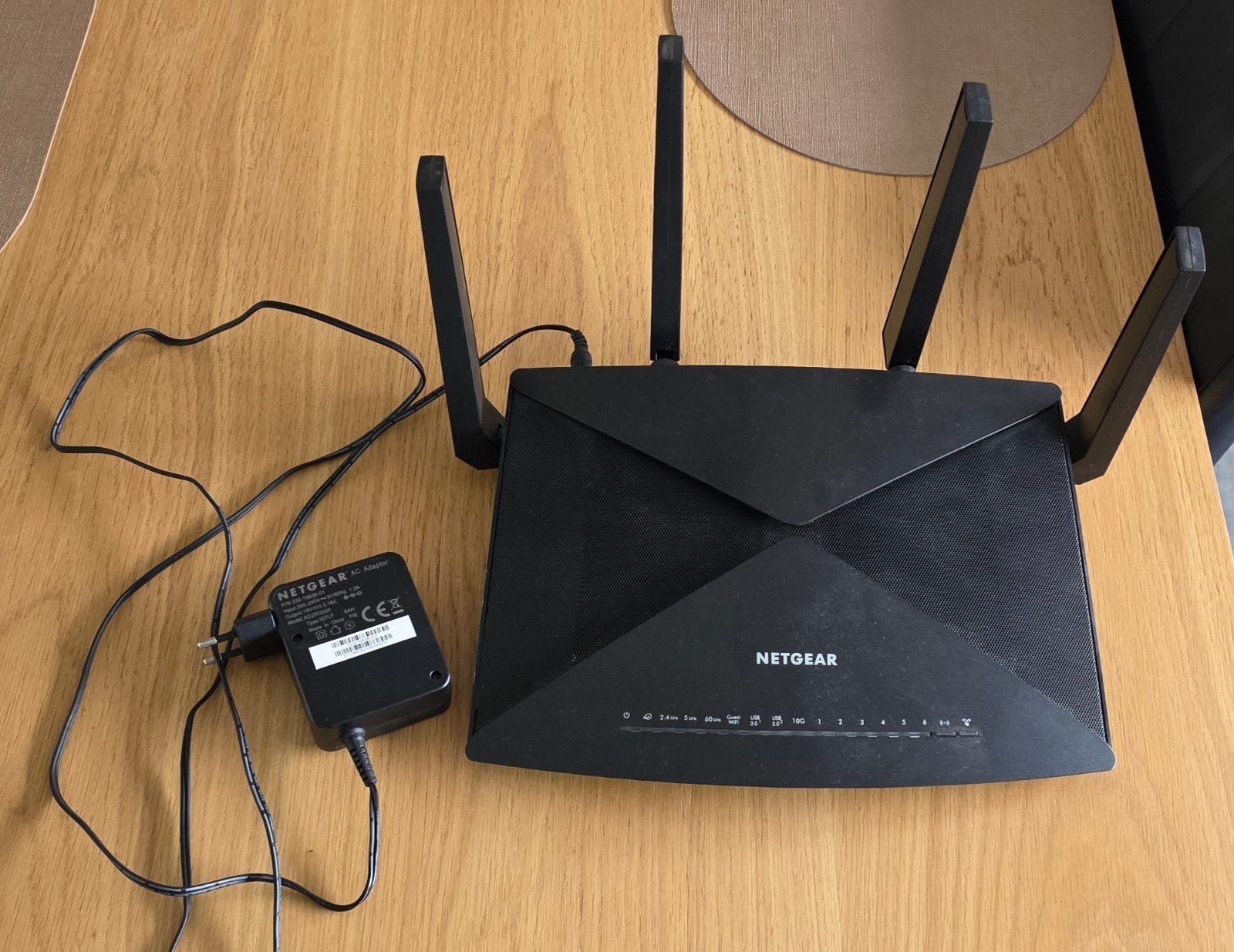 Netgear Nighthawk X10 R9000 AD7200 Smart WiFi Router, Computers en Software, Routers en Modems, Ophalen of Verzenden, Zo goed als nieuw