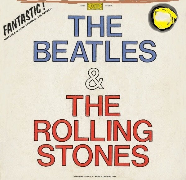 The Beatles and The Rolling Stones at the rarest - 1973, Gebruikt, Ophalen of Verzenden, 1970 - 1979, 12 inch