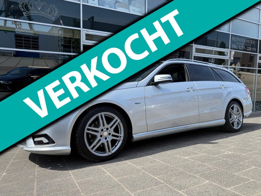Mercedes-Benz E-klasse Estate 350 CGI Avantgarde AMG, Auto's, Mercedes-Benz, Bedrijf, Te koop, E-Klasse, ABS, Airbags, Airconditioning