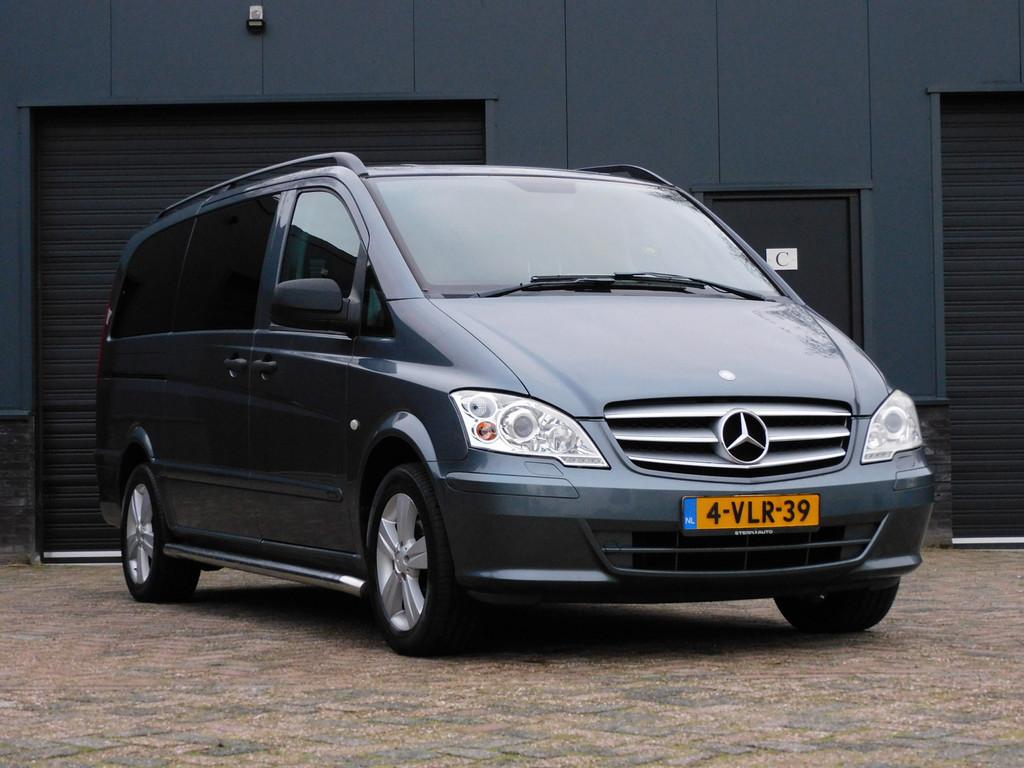 Mercedes-Benz Vito 113 CDI 320 Functional Lang DC Luxe ROLST, Auto's, 13 km/l, Euro 5, Gebruikt, Zwart