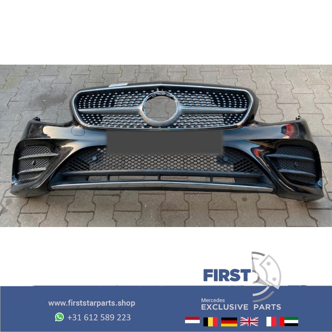 W213 W238 E KLASSE COUPÉ CABRIO E43 E53 AMG BUMPER A23888570, Gebruikt, -, Voor, Ophalen of Verzenden