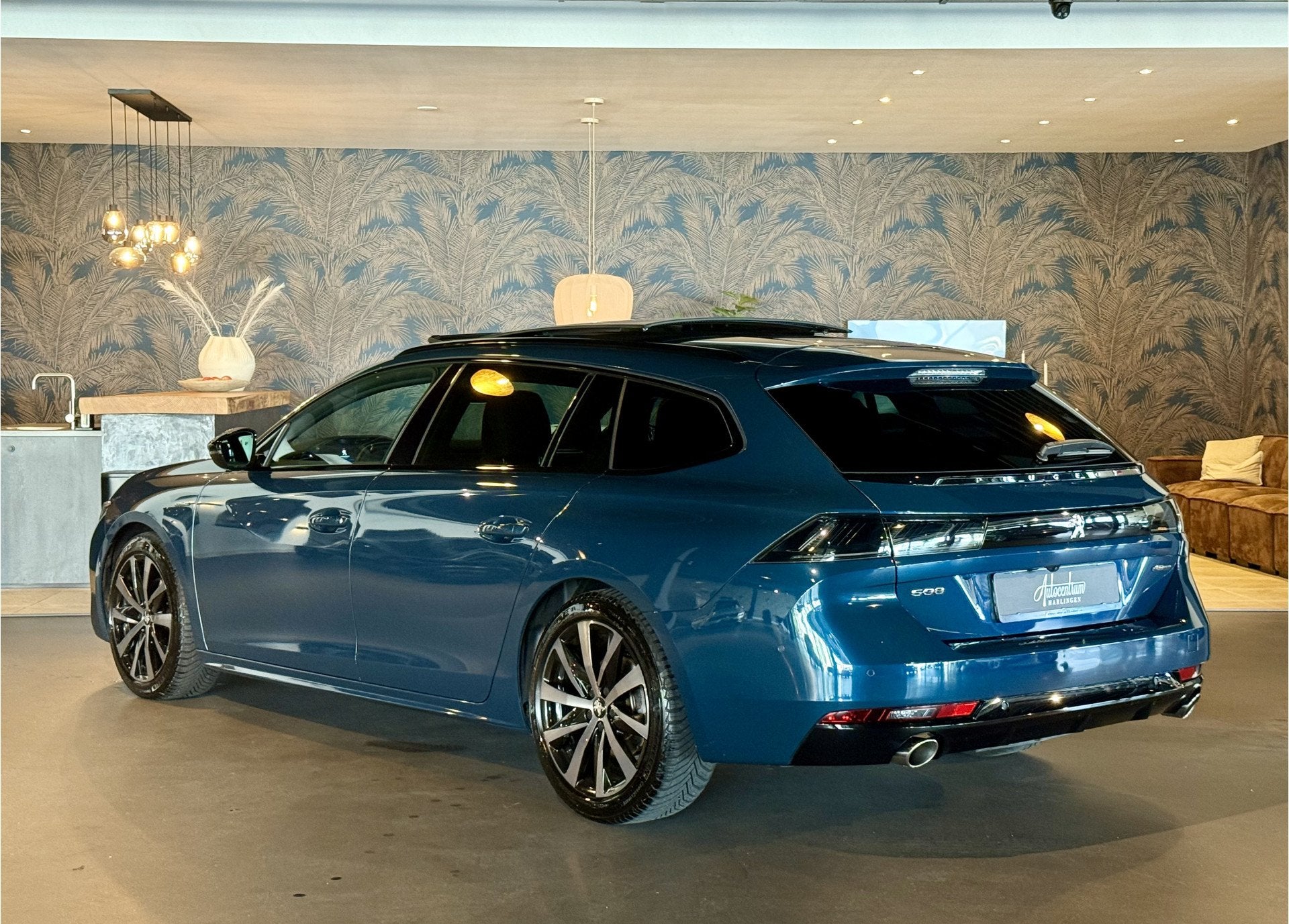 Peugeot 508 SW 1.6 GT Line I Automaat I Pano I VOL!, Auto's, Gebruikt, 4 cilinders, 181 pk, Blauw