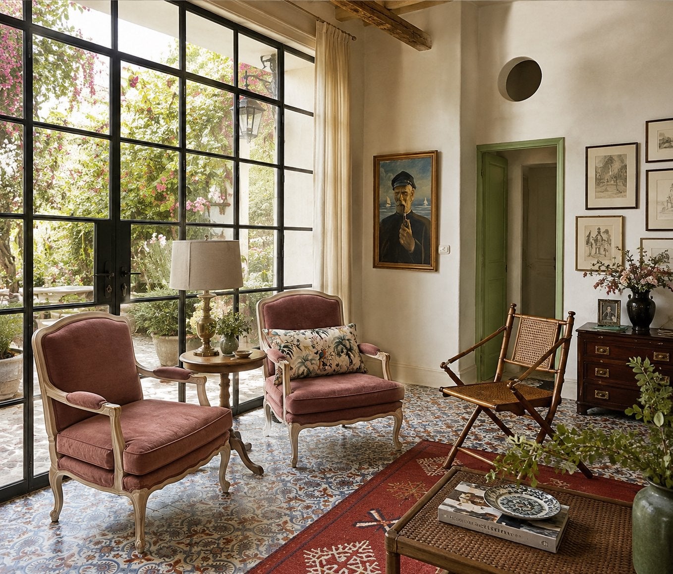 2 Prachtige zo goed als nieuwe franse fauteuils 75 br x 75 d, Huis en Inrichting, Fauteuils, Ophalen, Franse italiaanse stijl urban chique boutique hotel