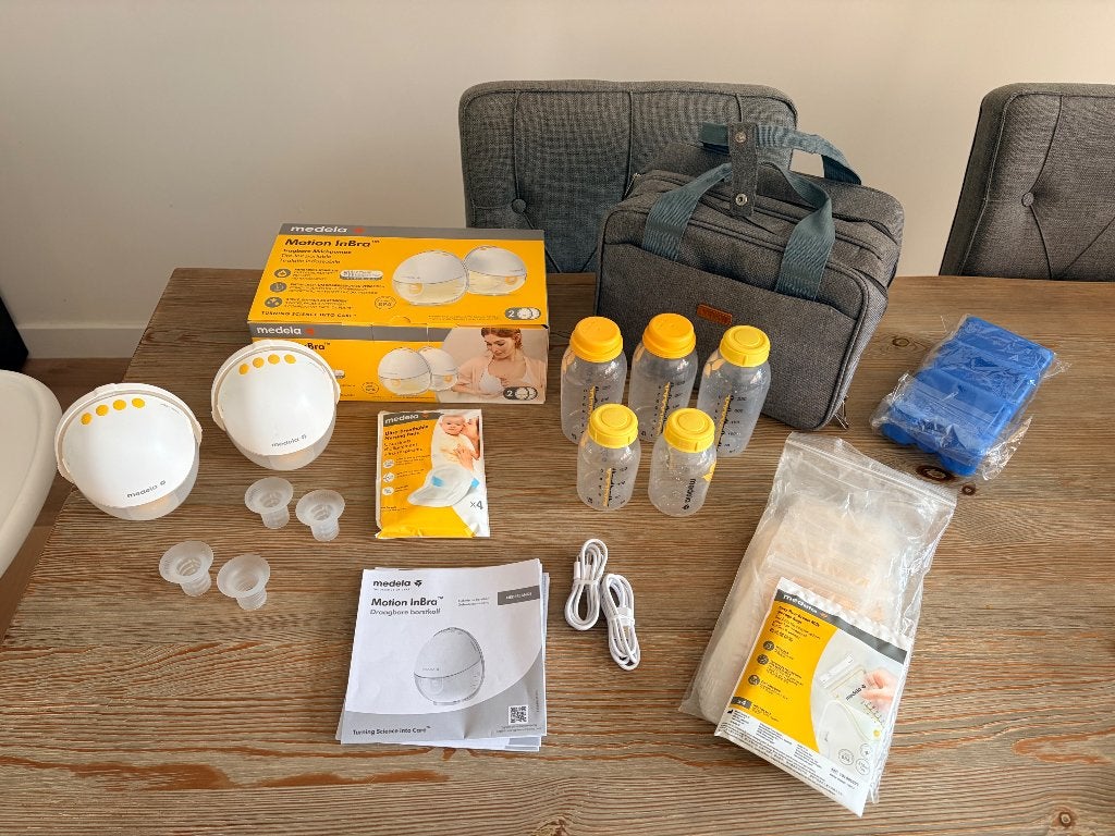 Medela Motion inbra, Ophalen, Gebruikt, Medela, Inclusief tas