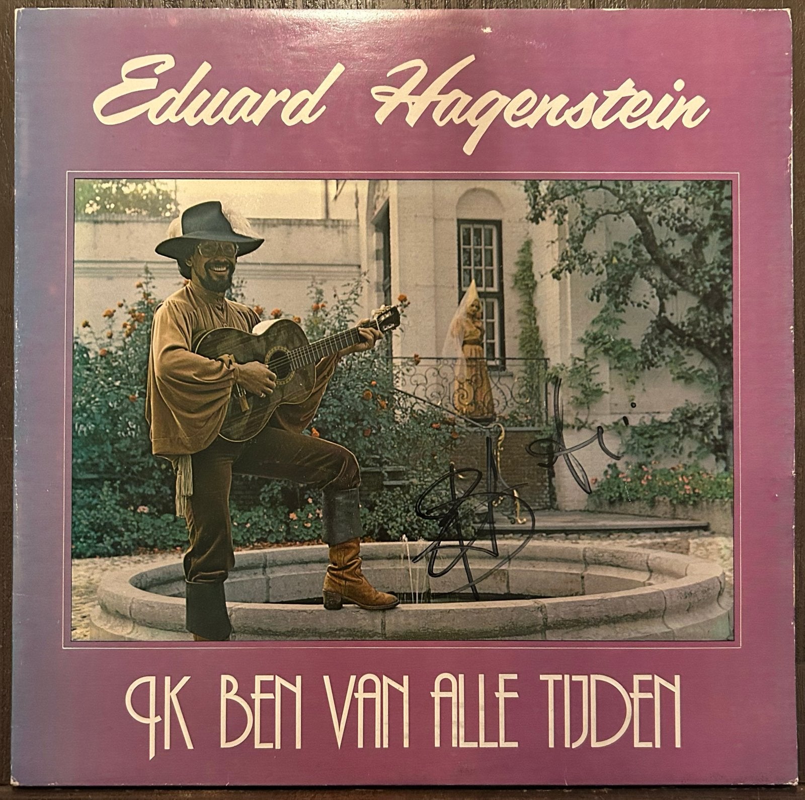 Eduard Hagenstein - Ik Ben Van Alle Tijden LP (Gesigneerd), LP, Ophalen of Verzenden, Zo goed als nieuw, 12 inch
