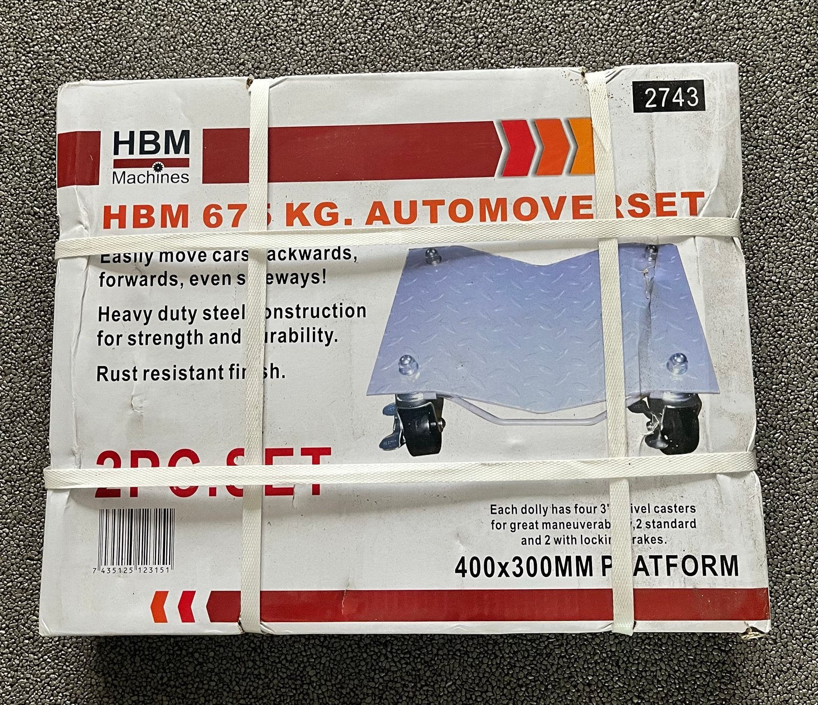 HBM 675 Kg Automoverset, Ophalen, Nieuw