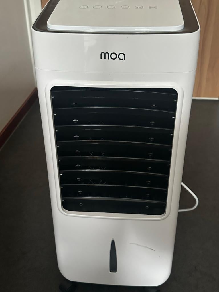 MOA Airco AC128WBR/0422 - Mobiele Airco met Koelfunctie, Witgoed en Apparatuur, Airco's, Timer, Gebruikt, Minder dan 60 m³, 3 snelheden of meer