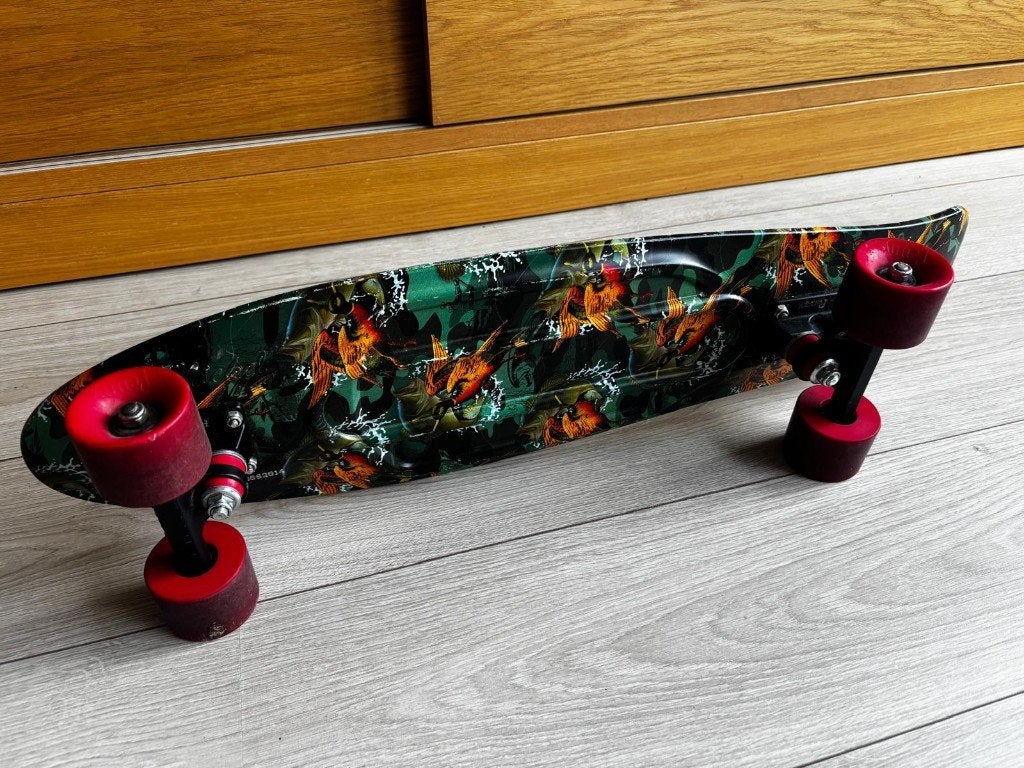Penny Nickel 27" Cruiser Skateboard, Sport en Fitness, Skateboarden, Ophalen of Verzenden, Gebruikt, Skateboard
