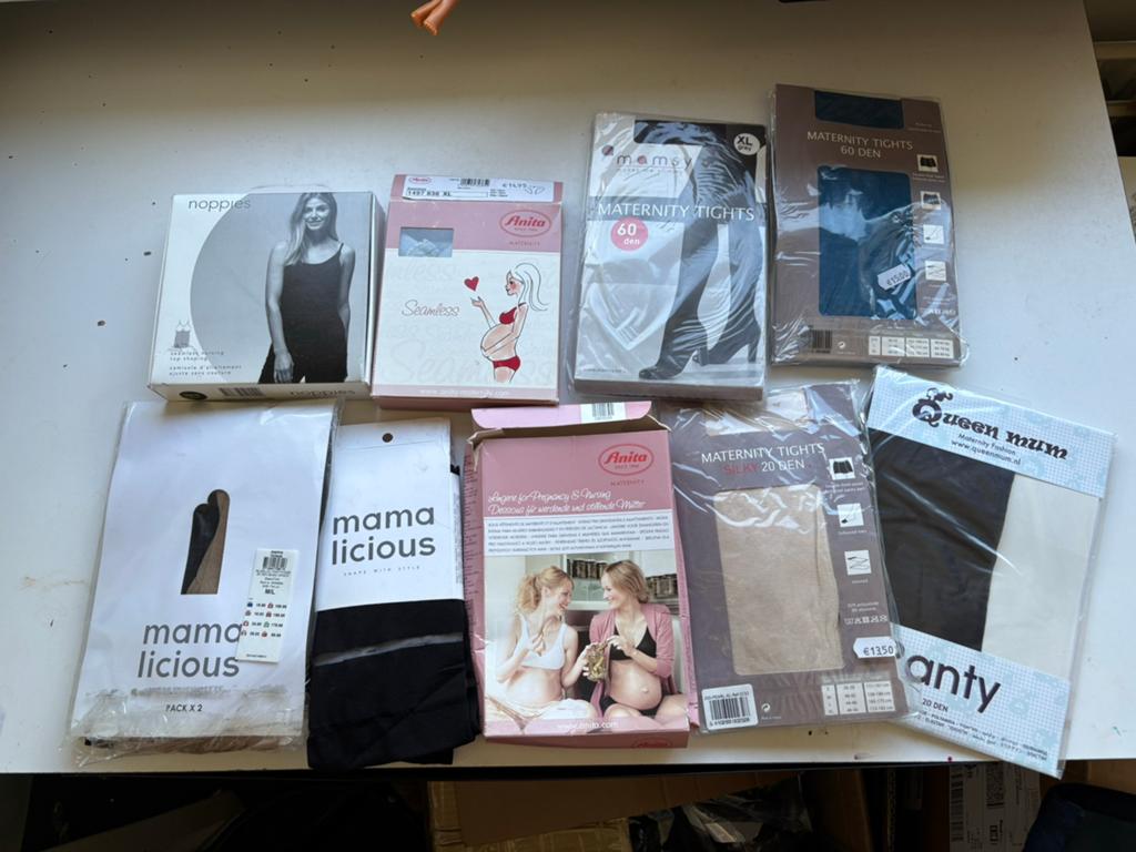PARTIJ DAMES HEREN EN ZWANGERSCHAPKLEDING 291 stuks‼️, Verzenden, Nieuw