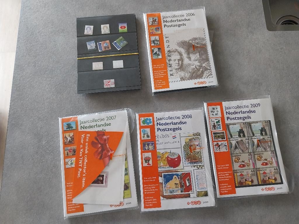Postzegels jaarcollectie 2005-2009, Postzegels en Munten, Postzegels | Nederland, Verzenden, Na 1940, Postfris