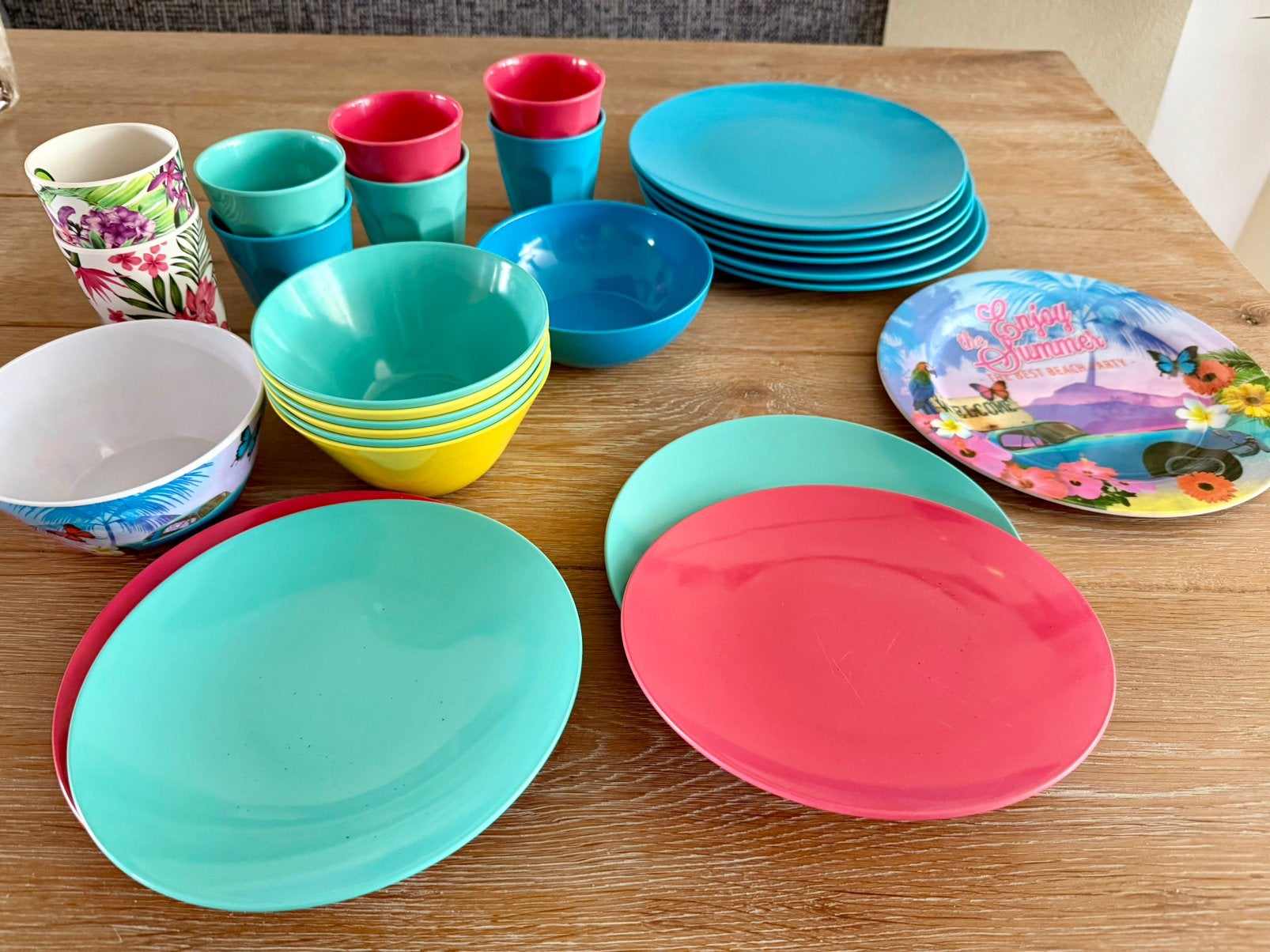 Campingservies, Ophalen, Gebruikt