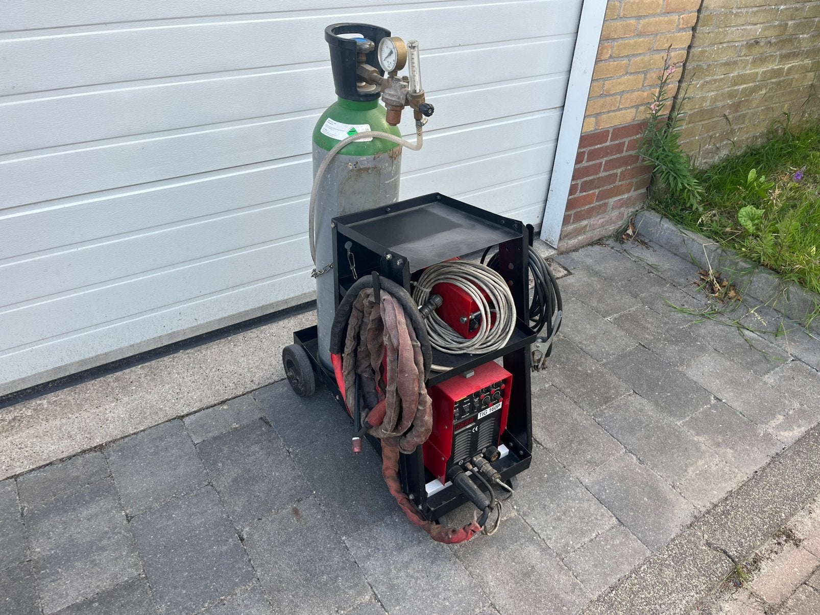 Contiweld TIG 160P, Ophalen, Gebruikt, 150 tot 250 ampère, Tig