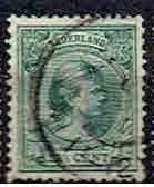 Nederland 1891 nrs 41 Prinses Wilhelmina Gest, Verzenden, Gestempeld, Koningshuis
