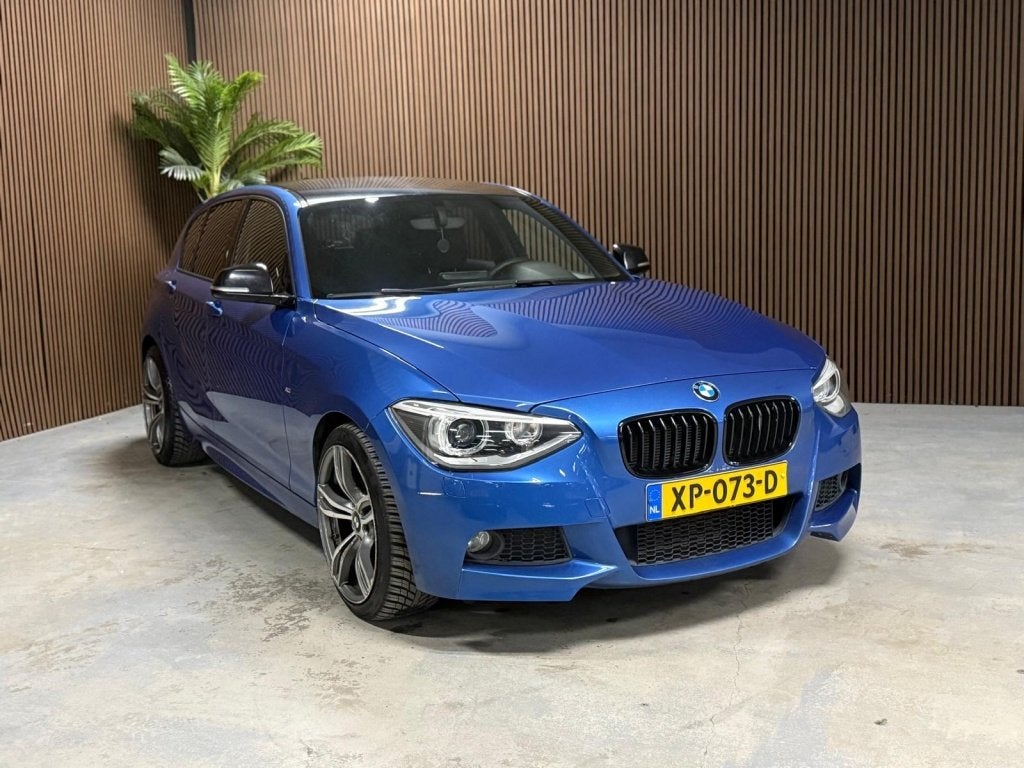 BMW 1-serie 116i M Sport Ed. M pakket (bj 2015), Auto's, 1-Serie, Gebruikt, Euro 6, 4 cilinders