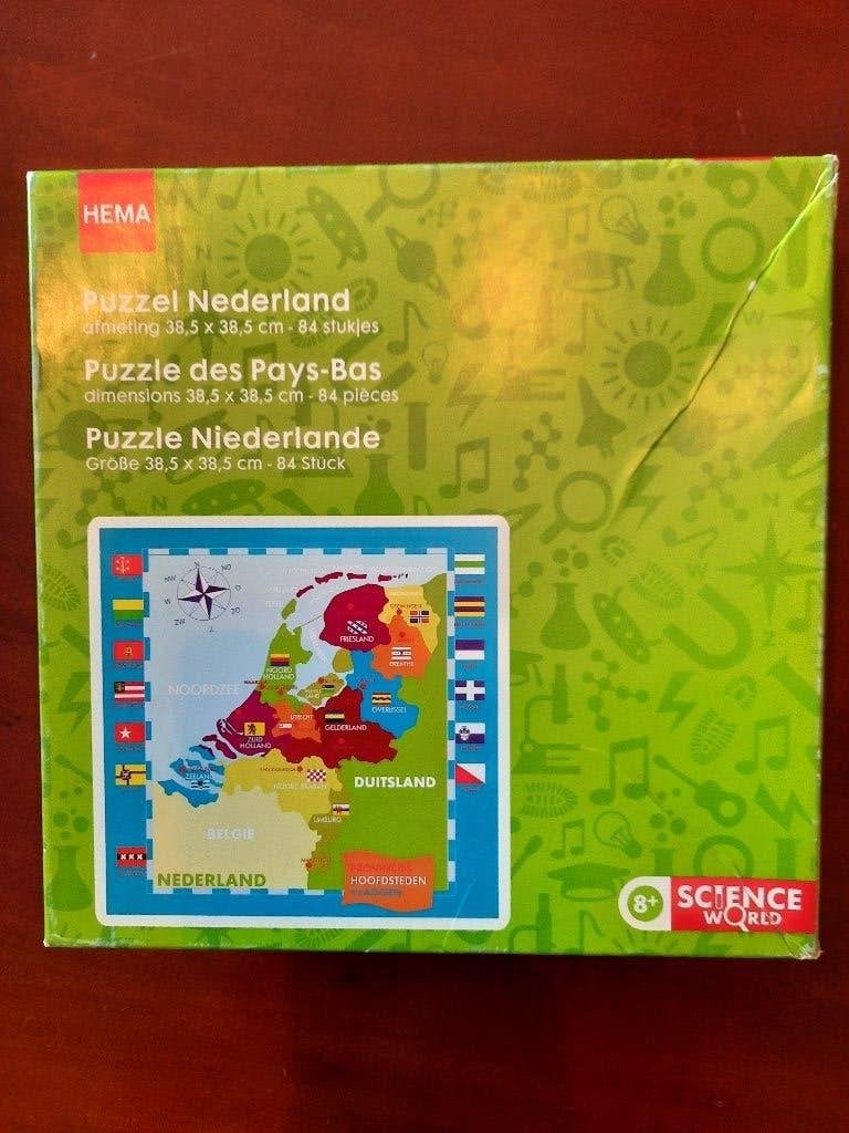 2 kinder puzzels, Ophalen of Verzenden, Meer dan 50 stukjes, Zo goed als nieuw, 6 jaar of ouder