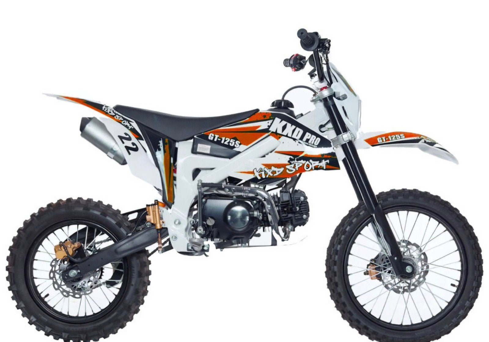 kxd pro     gt-125s   pitbike, Ophalen, Overige merken
