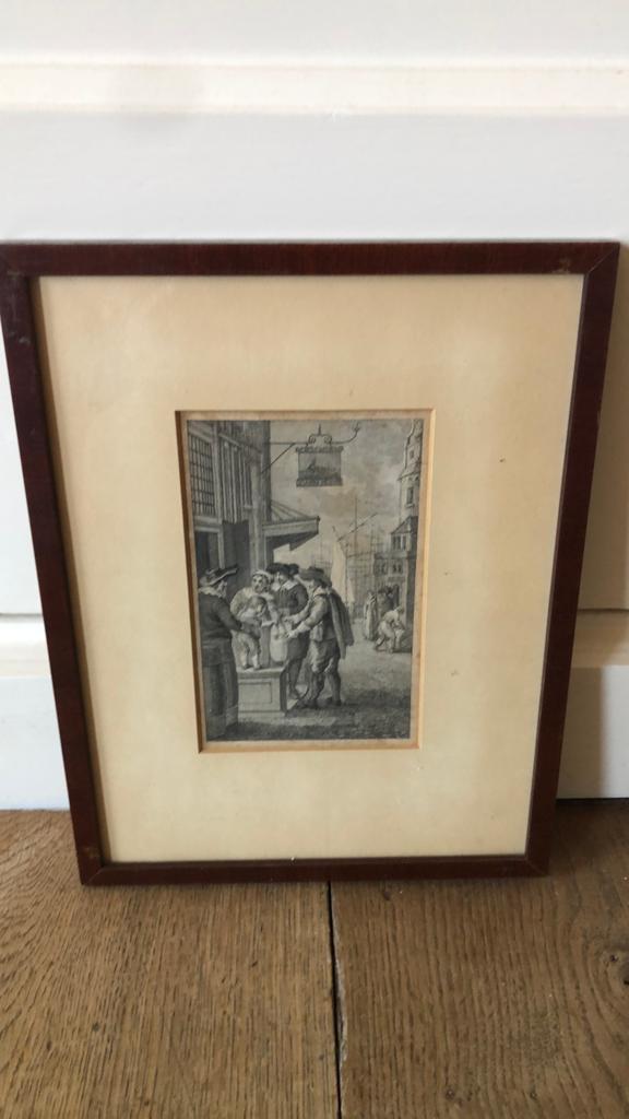 Antieke gravure, Ophalen of Verzenden