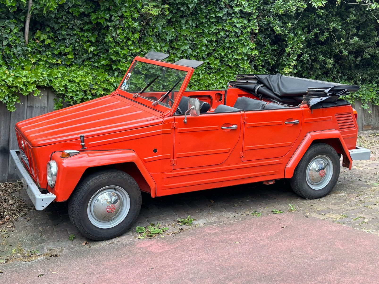 Volkswagen 181 / Kübelwagen / Thing / Trekker rijklaar!, Achterwielaandrijving, 43 pk, Cabriolet, Handgeschakeld