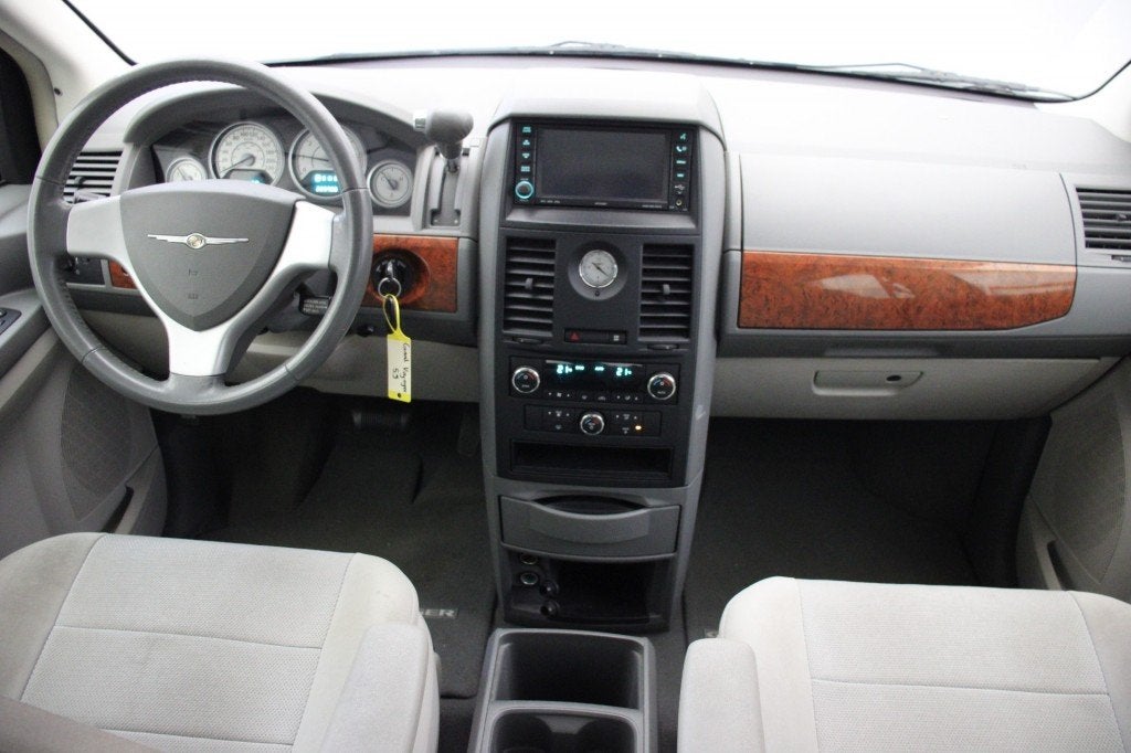 Chrysler GRAND-VOYAGER 3.8 V6 LX 6 Persoons Automaat - Clima, Auto's, Chrysler, 3301 cc, Gebruikt, Grand Voyager, Zwart