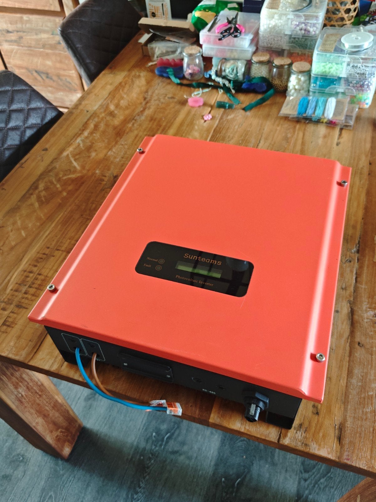Sunteams BlackLine Solar PV Inverter 2800W, Doe-het-zelf en Verbouw, Dakpannen en Dakbedekking, Ophalen, Gebruikt, Overige typen