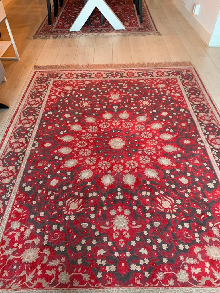 2 Luxe Originele Perzische Tapijten - Diba Carpet, 100 tot 150 cm, Ophalen of Verzenden, 150 tot 200 cm, Rechthoekig