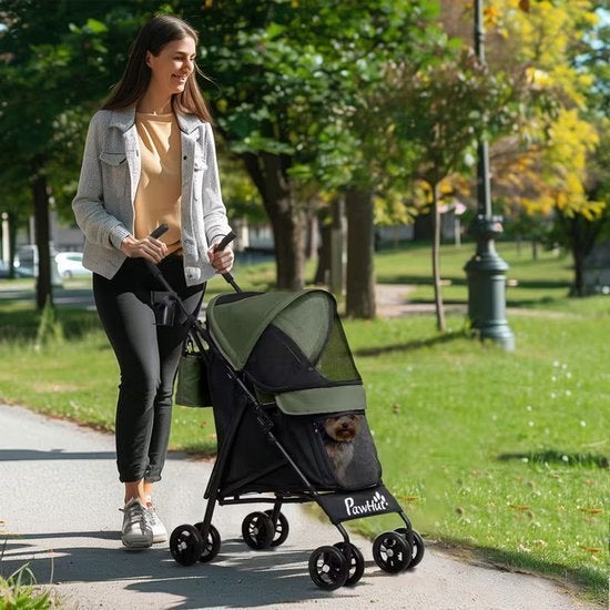 Huisdierwagen – Pet Stroller – Dierenwagen – Huisdierenbuggy, Corvance B.V., Verzenden, Nieuw, Corvancebol@gmail.com