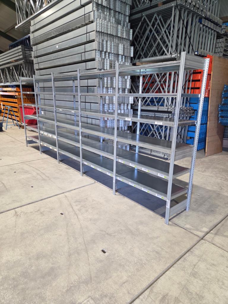 Bito legbordstelling 5.1m 2.0x0.5m. 100kg Grote voorraad!, Ophalen