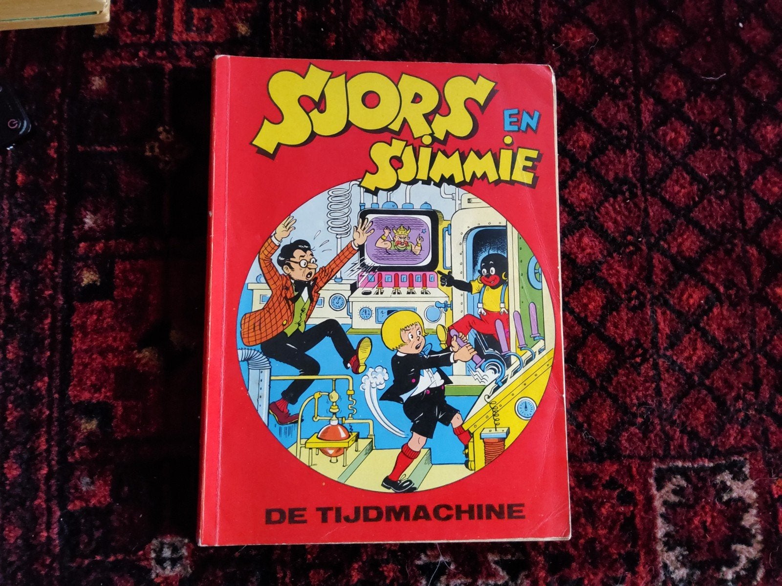 Sjors en Sjimmie - De Tijdmachine (Stripboek), Boeken, Eén stripboek, Ophalen of Verzenden, Gelezen, Frans Piët