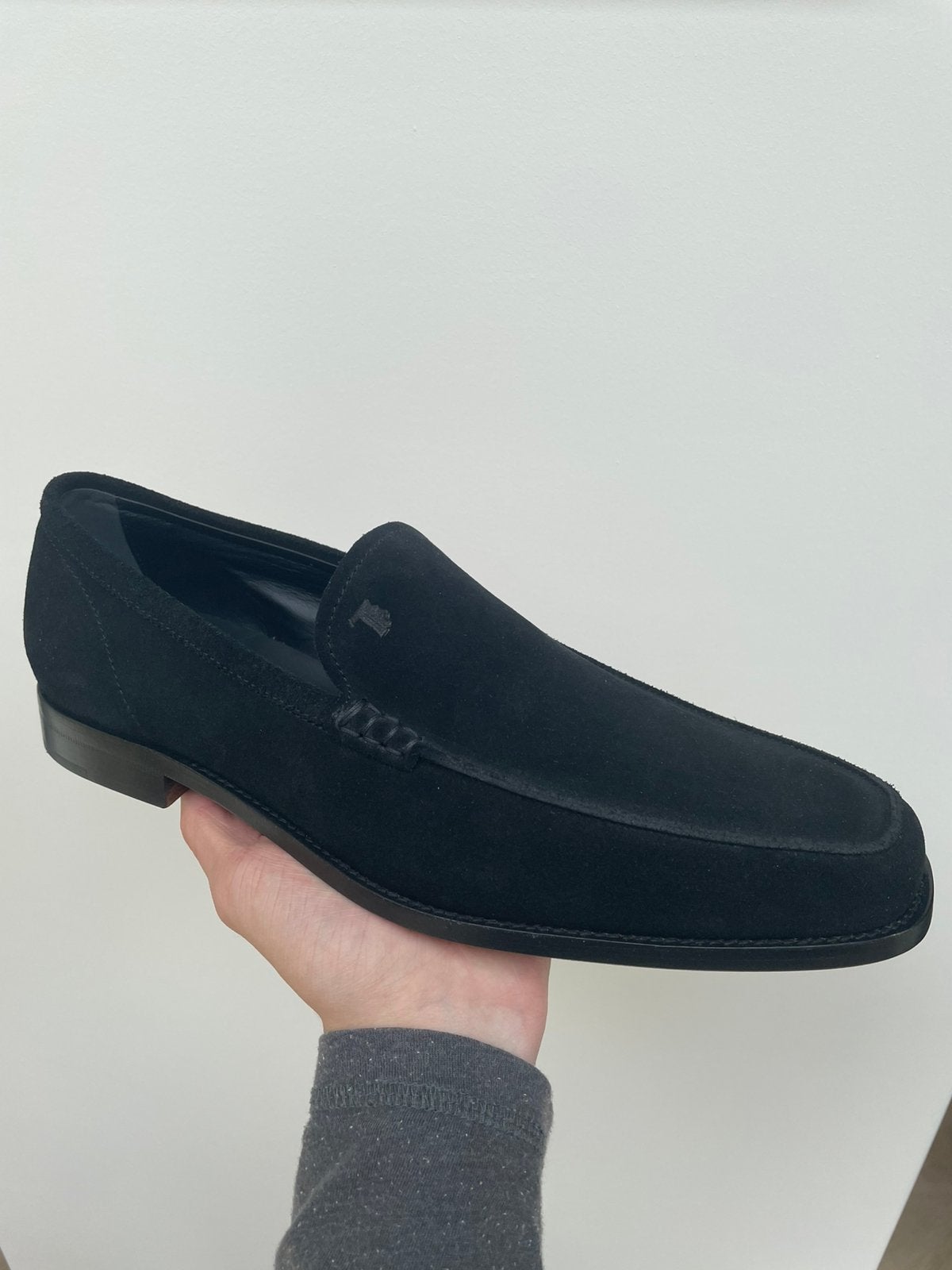 TOD’s Loafers Zwart Suède Heren - Maat 42, Zwart, Nieuw, Loafers, Ophalen