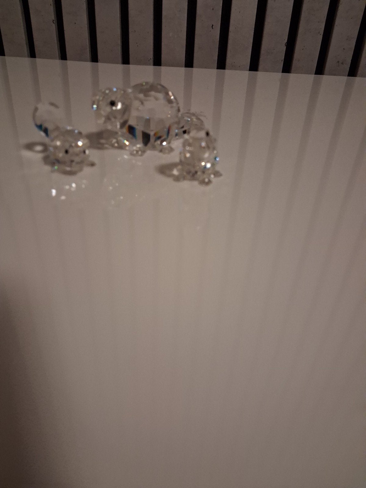 Swarovski kristallen bevers set, Ophalen of Verzenden, Zo goed als nieuw, Figuurtje