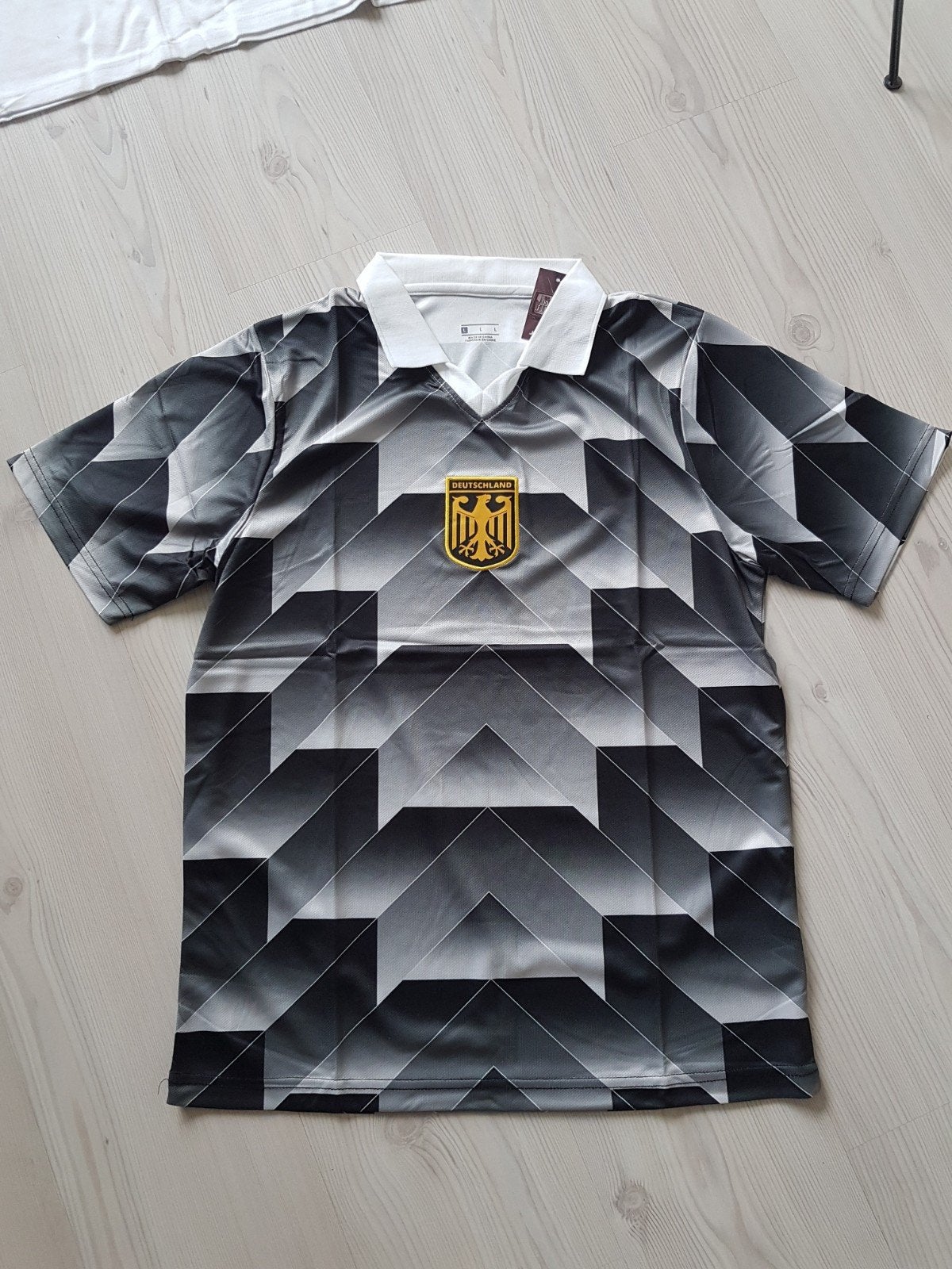 Duitsland retro voetbalshirt size large/xl, Sport en Fitness, Voetbal, Maat XL, Ophalen of Verzenden, Nieuw, Shirt