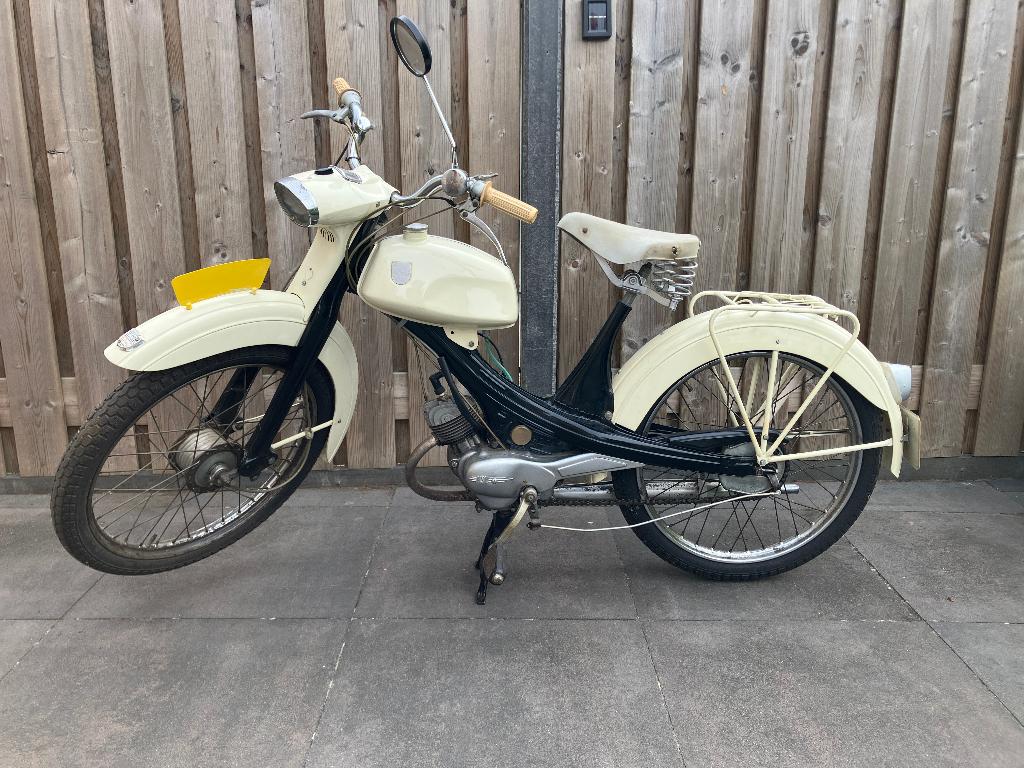 NSU Quickly-23 uit 1965, Fietsen en Brommers, Maximaal 45 km/u, 49 cc, 2 versnellingen, Ophalen