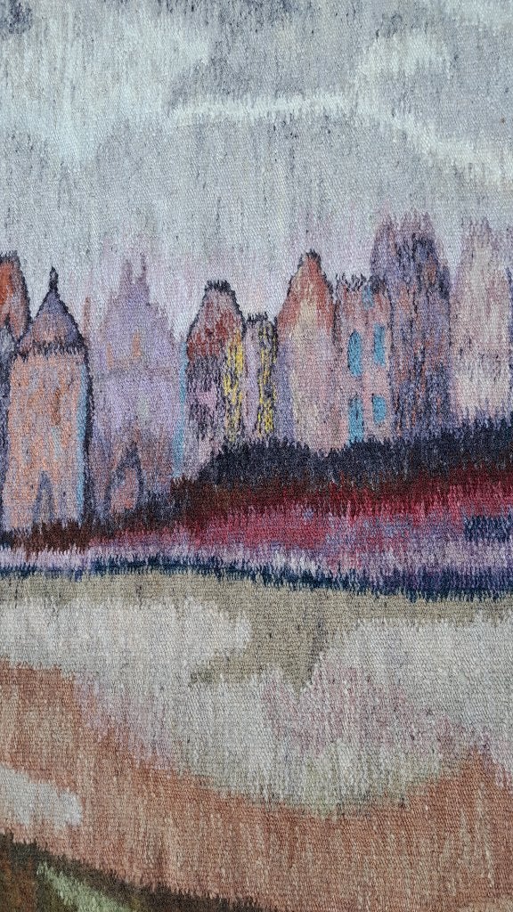 Wollen wandkleed (Polen), jaren '60, Ophalen