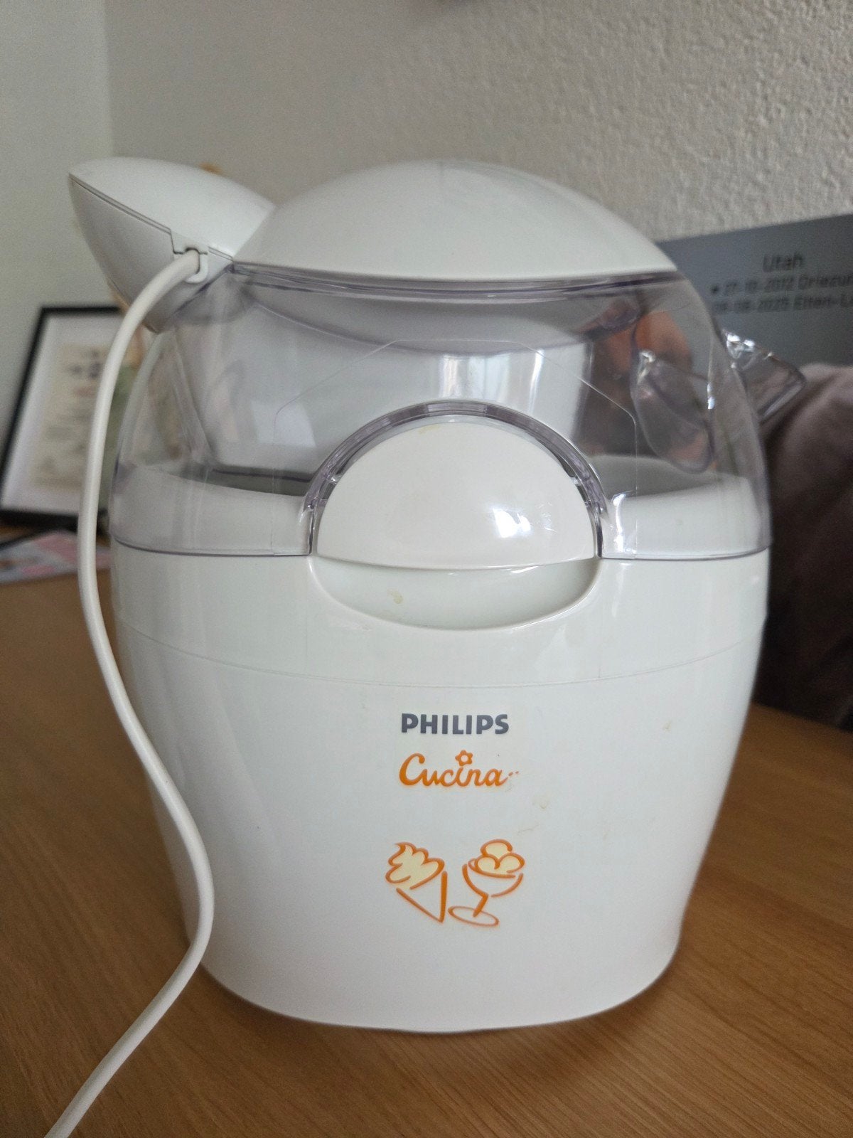 Philips Cucina ijsmachine - Zonder koelschijf!, Ophalen
