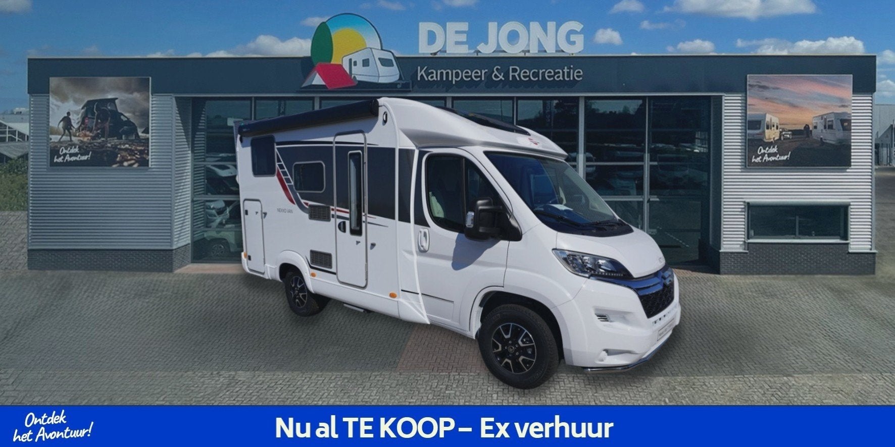 Bürstner Nexxo Van 590 G Citroen (bj 2023), Fietsendrager, Bedrijf, Tot en met 3, Bürstner