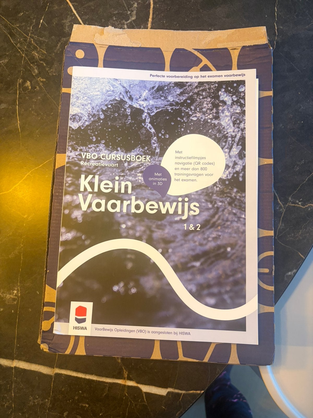 VBO Cursusboek Klein Vaarbewijs 1 & 2, Ophalen of Verzenden, Nieuw