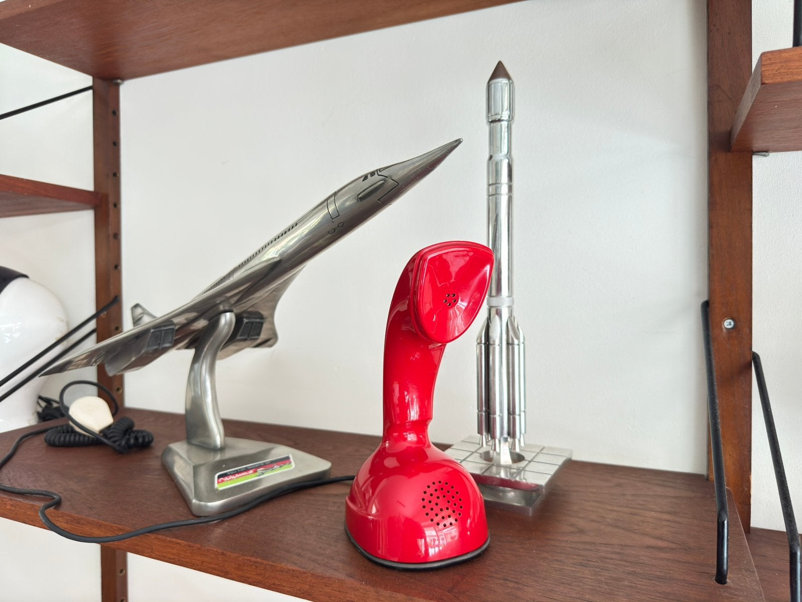Vintage Ericsson Ericofon Cobra Telefoon Rood, Ophalen of Verzenden, Zo goed als nieuw, Overige typen