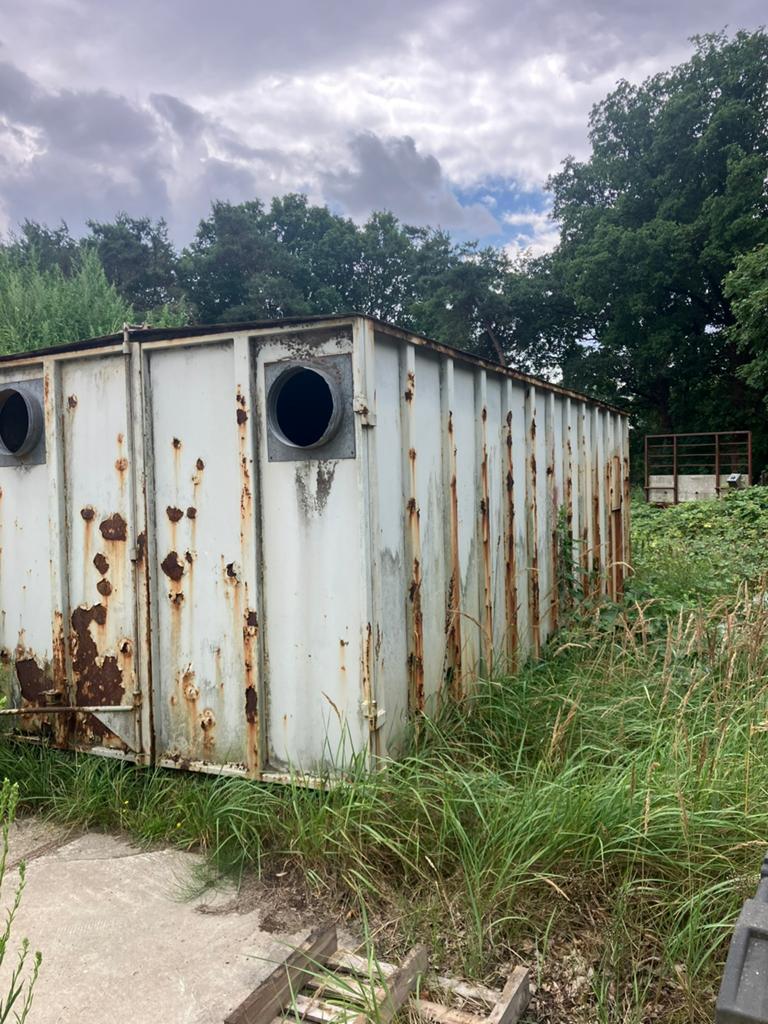 Opslagcontainer kabel en kettingopname, Ophalen