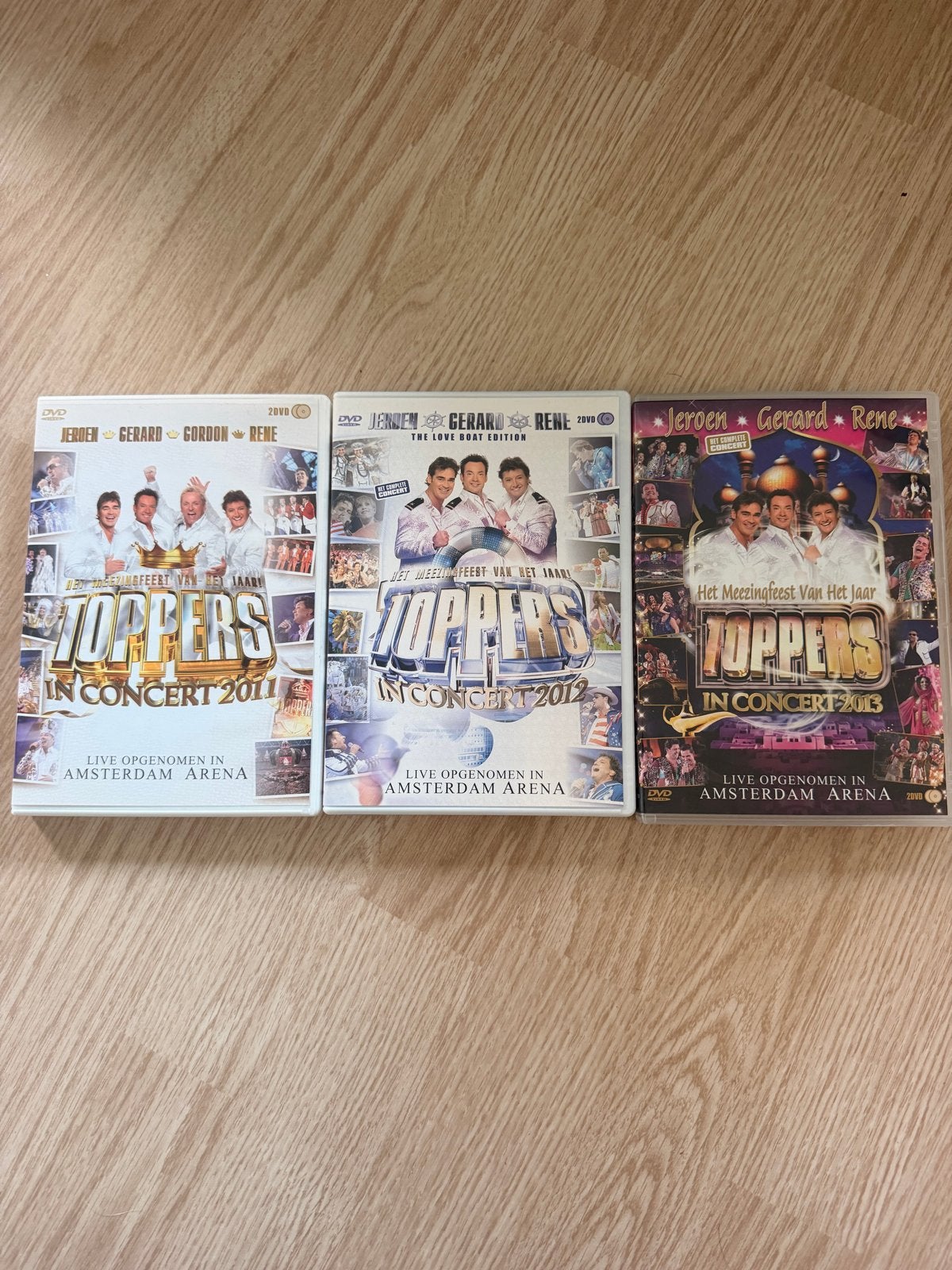 Toppers in Concert DVD Box (2011, 2012, 2013), Alle leeftijden, Zo goed als nieuw, Concert, Ophalen of Verzenden