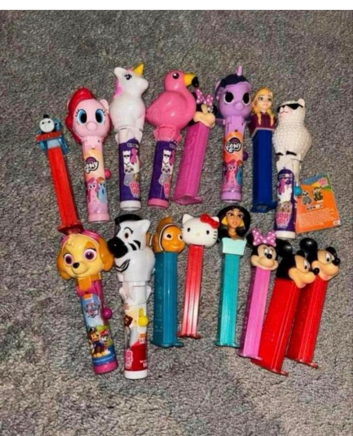 Grote collectie PEZ dispensers - diverse figuren, Ophalen of Verzenden, Jongen of Meisje