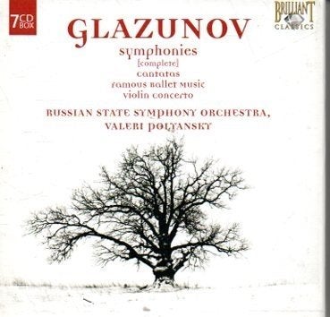 Glazunov: Complete Symphonies & Cantatas (7 CD Boxset), Boxset, Ophalen of Verzenden, Zo goed als nieuw, Romantiek